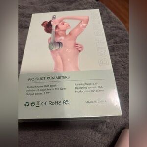 Electric Bath Brush. Long handle Design